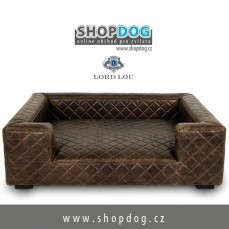 luxusní kožené postele pro psy značky LORD LOU, www.shopdog.cz - KRAFT Servis s.r.o.