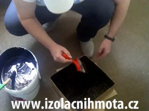 aplikace kvalitního hydroizolačního nátěru Canada Rubber N500 - KRAFT Servis s.r.o.. 