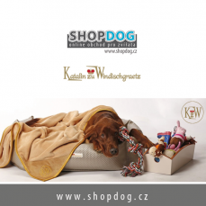 luxusní ortopedické pelíšky pro psy značky Katalin zu Windischgraetz, www.shopdog.cz - KRAFT Servis s.r.o.