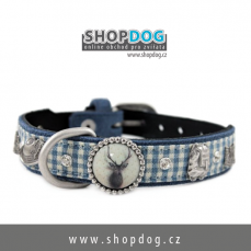 obojky pro psy kombinace kůže, filc značky the Royal Dog and Cat, www.shopdog.cz - KRAFT Servis s.r.o.