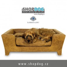 luxusní kožené postele pro psy značky LORD LOU, www.shopdog.cz - KRAFT Servis s.r.o.