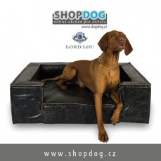 luxusní kožené postele pro psy značky LORD LOU, www.shopdog.cz - KRAFT Servis s.r.o.