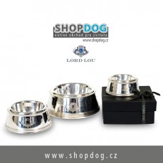 luxusní misky pro psy značky LORD LOU, www.shopdog.cz - KRAFT Servis s.r.o.